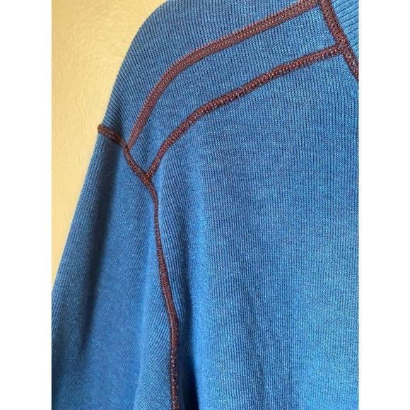 Tommy Bahama Flipshot Reversible 1/4 Zip Pullover Sweater - Picture 8 of 12